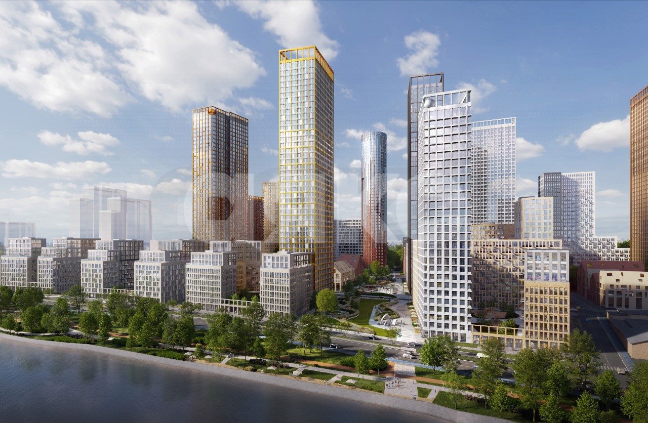 Фото №3: 1-комнатная квартира 47 м² - Москва, жилой комплекс Сидней Сити, к2/2