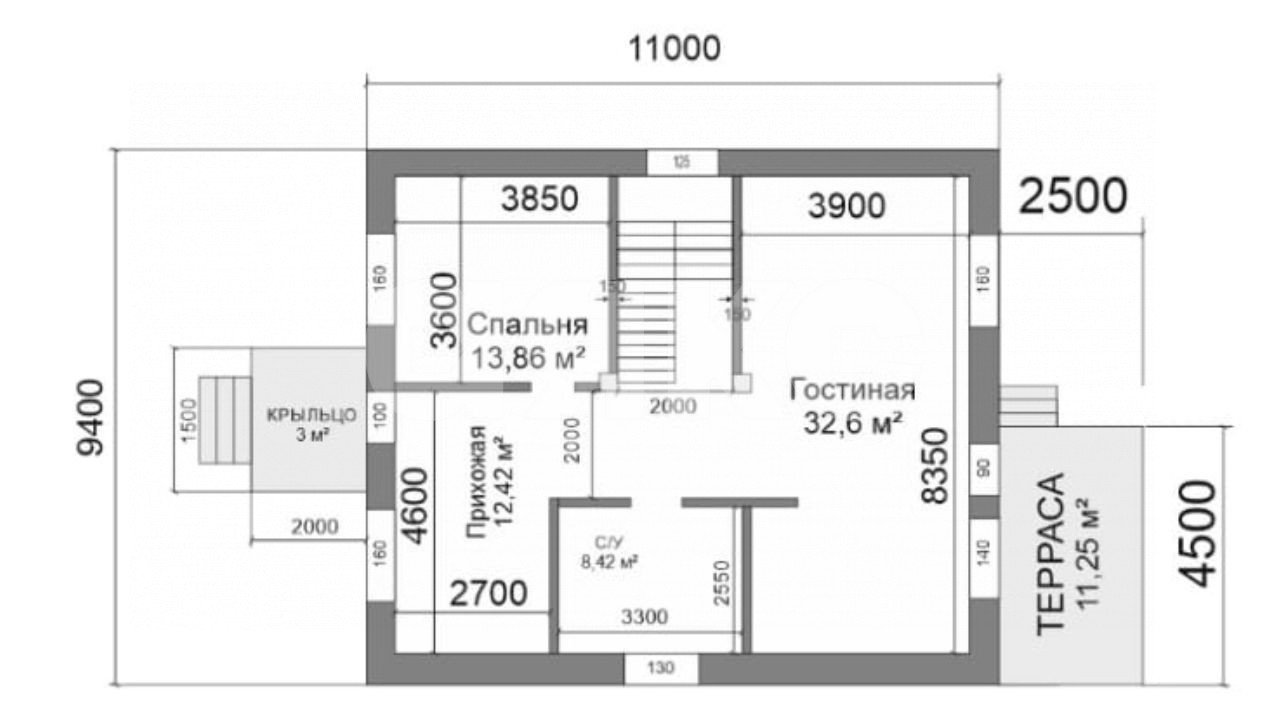 Фото №7: Дом 181 м² + 4 сот. - Супсех, ул. Хвойная, 17