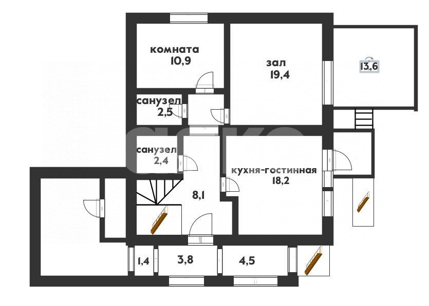 Фото №38: Коттедж 284 м² + 4.27 сот. - Геленджик, Голубая Бухта, ул. Борисовская, 47