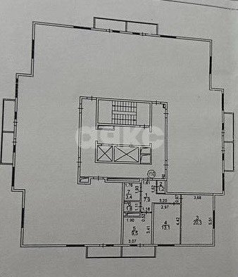 Фото №11: 2-комнатная квартира 57 м² - Симферополь, жилой комплекс Лаванда, ул. Никанорова, 4Б