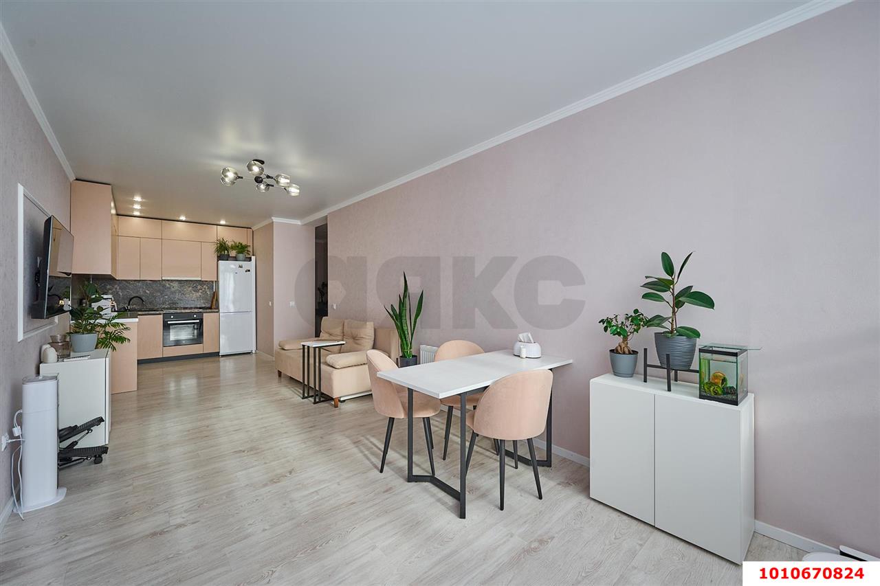 Фото №1: 2-комнатная квартира 50 м² - Краснодар, Калинино, ул. Кирилла Россинского, 6