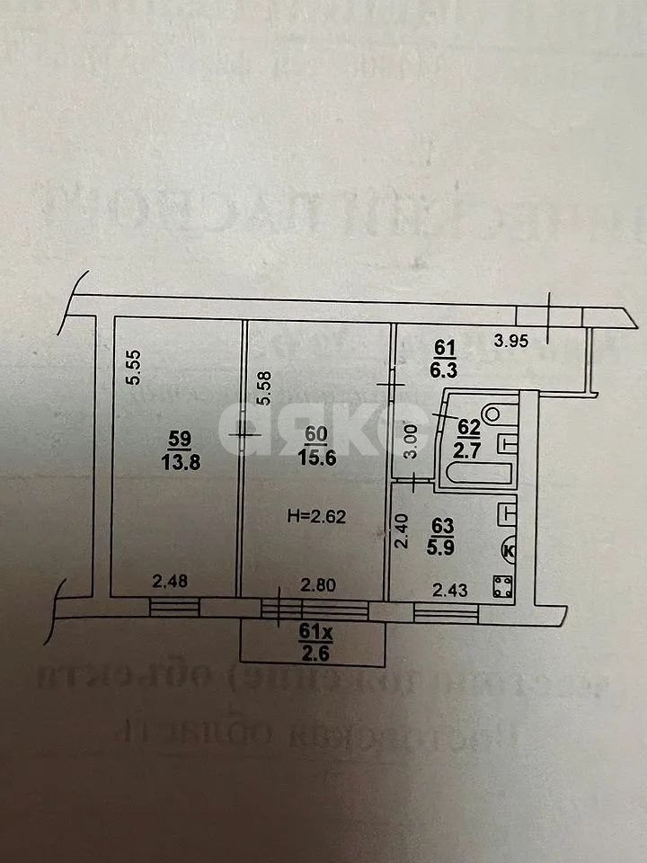 Фото №22: 2-комнатная квартира 44 м² - Ростов-на-Дону, Ленинский, пер. Халтуринский, 63