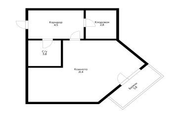 Фото №1: Студия 36 м² - Краснодар, мкр. Прикубанский внутригородской округ, ул. Дубравная, 1