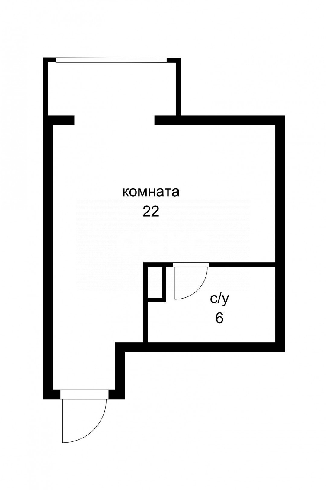 Фото №7: Студия 32 м² - Геленджик, Голубая Бухта, ул. Просторная, 3