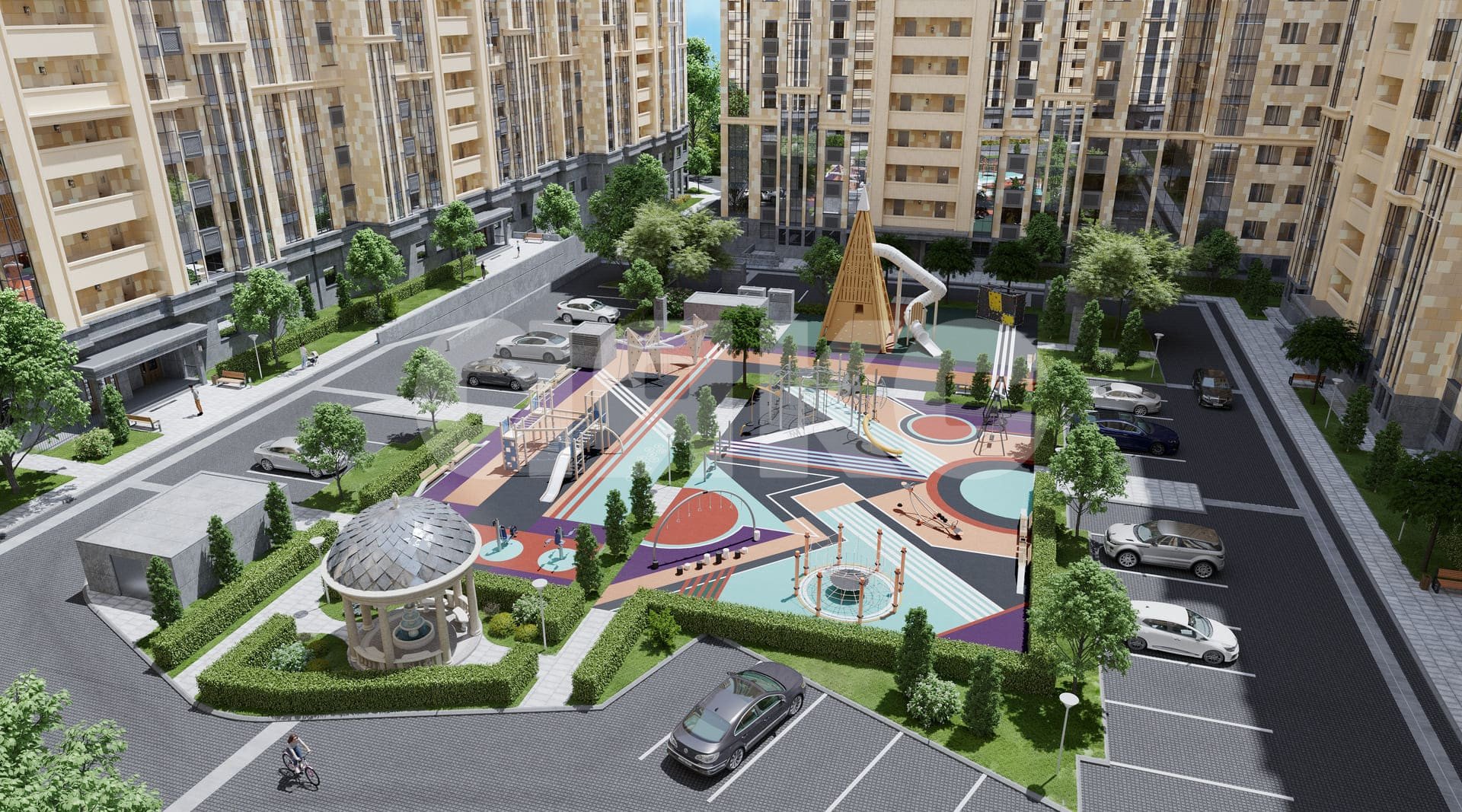 Фото №11: Студия 25 м² - Анапа, жилой комплекс Центральный, пр-д Солдатских Матерей