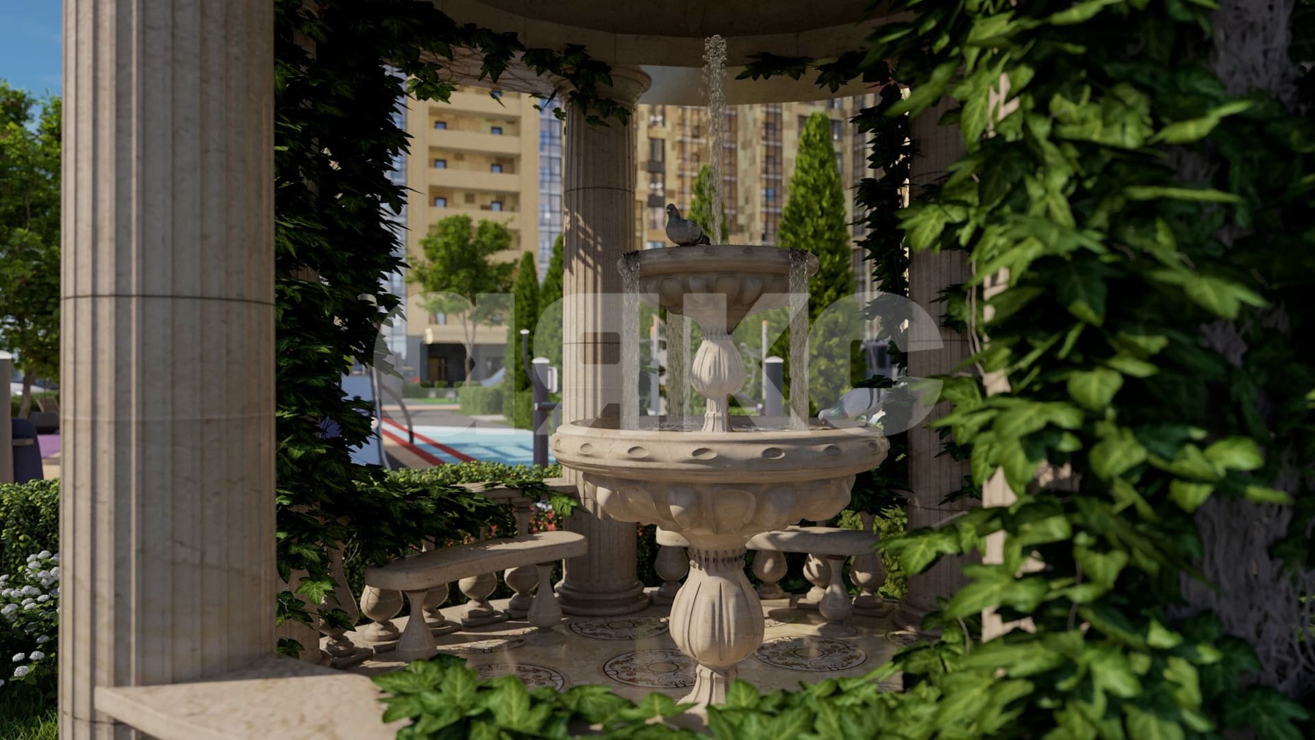 Фото №5: Студия 25 м² - Анапа, жилой комплекс Центральный, пр-д Солдатских Матерей