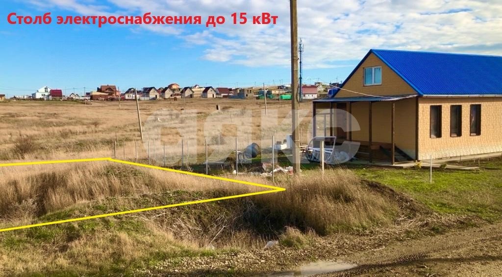 Фото №1: Земельный участок под ИЖС 8 сот. - Тамань, ул. Лебедева