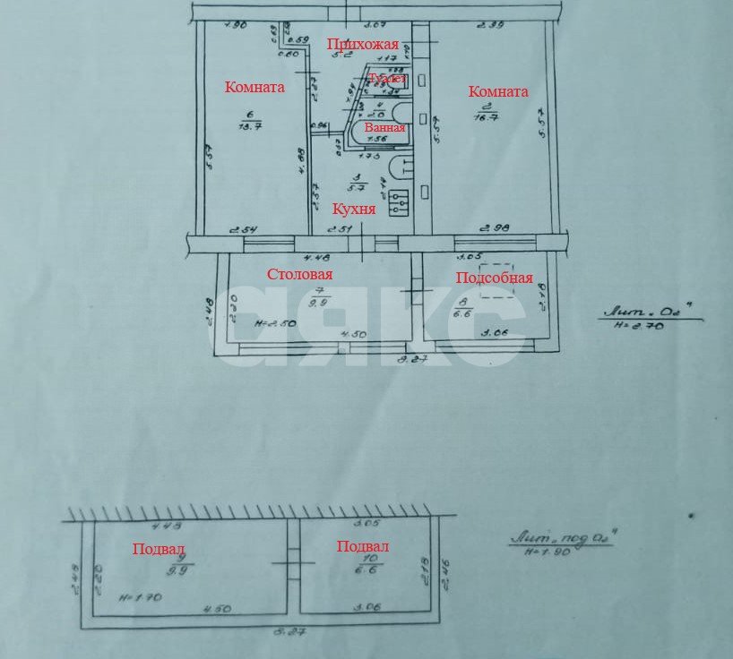 Фото №32: 2-комнатная квартира 77 м² - Темрюк, ул. Октябрьская, 135