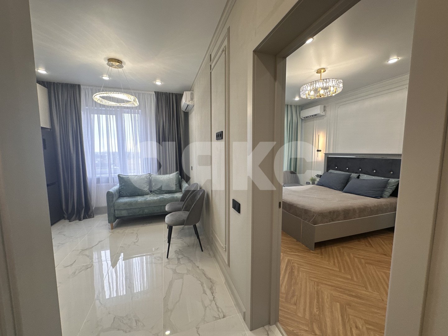 Фото №10: 1-комнатная квартира 40 м² - Темрюк, жилой комплекс Морской, ул. Обороны, 2/2