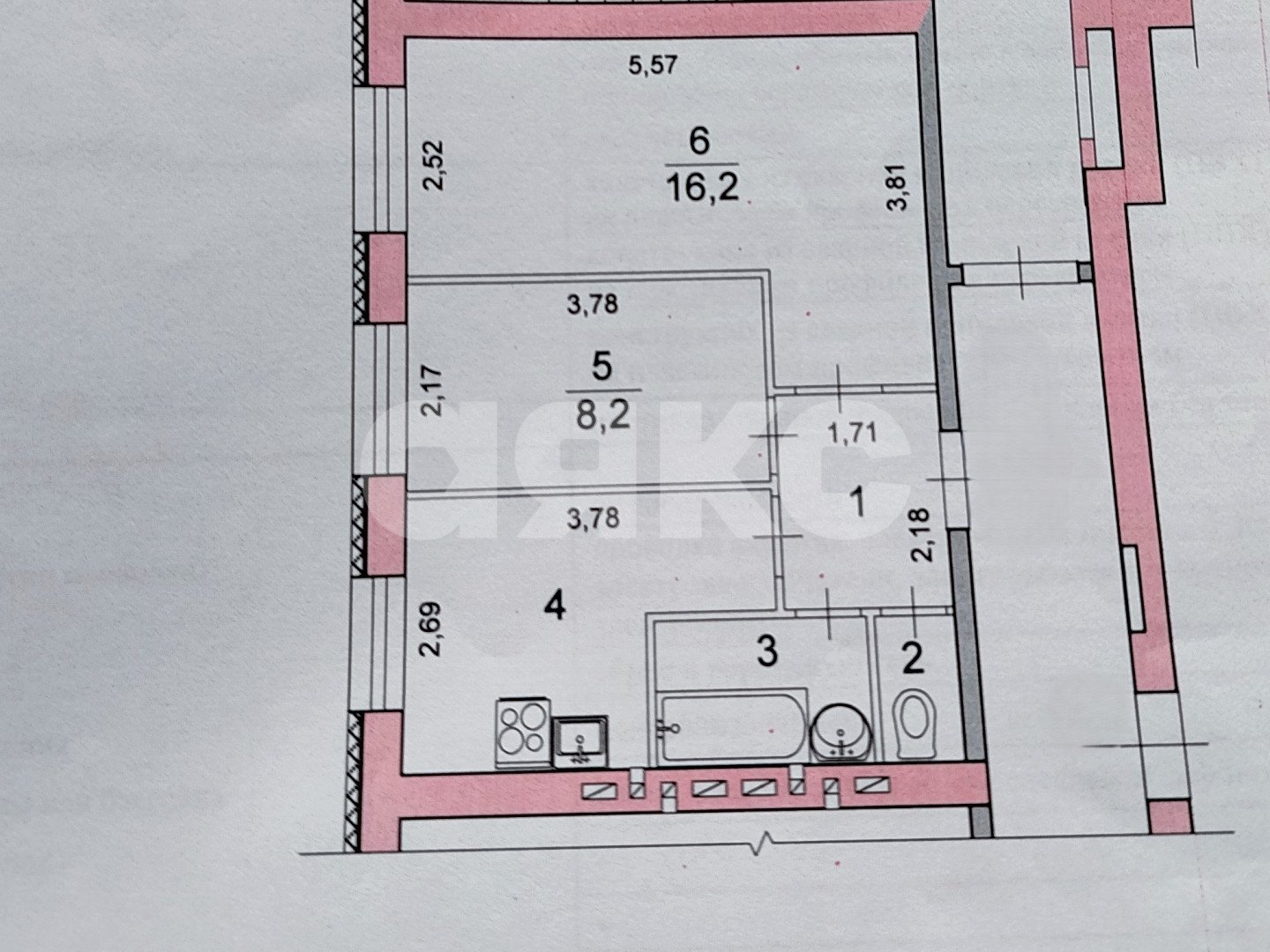 Фото №21: 2-комнатная квартира 40 м² - Волгоград, жилой комплекс На Матросова, ул. Ломоносова, 68