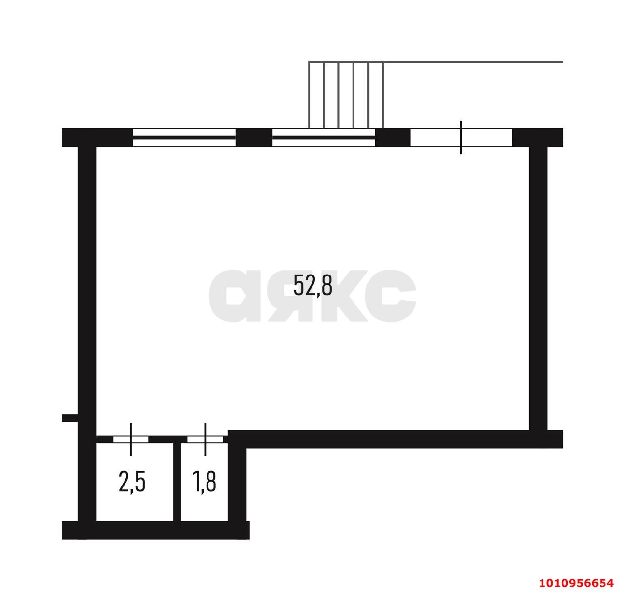 Фото №2: Торговое помещение 58 м² - Краснодар, жилой комплекс Британия-2, ул. Генерала Петрова, 43/2