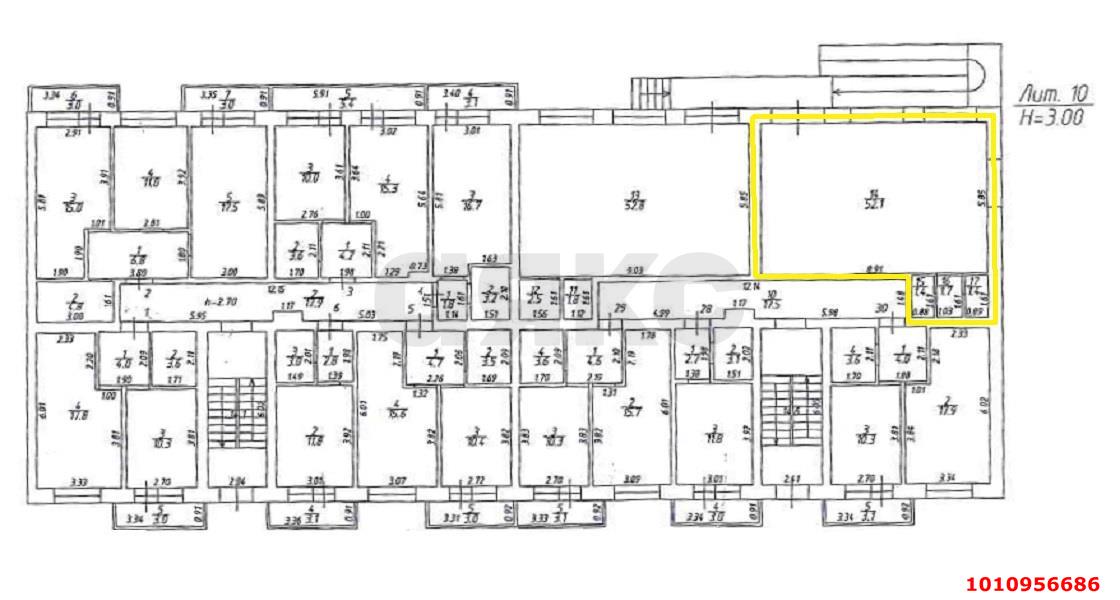 Фото №9: Коммерция 56 м² - Краснодар, Прикубанский внутригородской округ, мкр. жилой комплекс Британия-2, ул. Генерала Петрова, 43/2