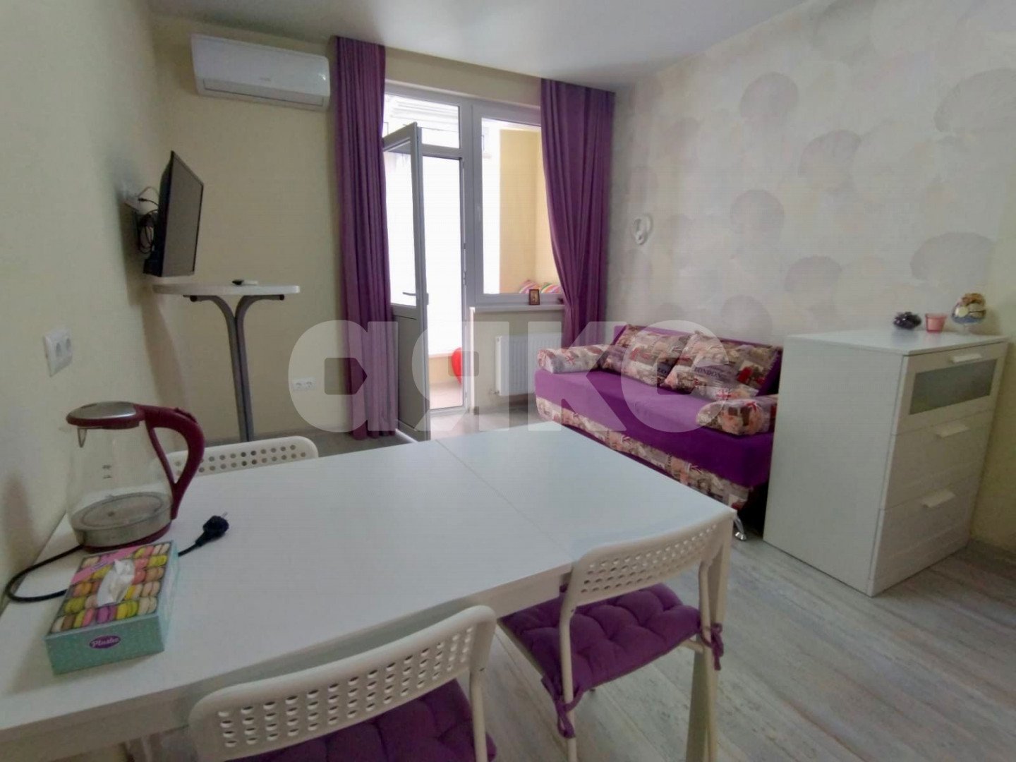 Фото №3: Студия 25 м² - Анапа, жилой комплекс Бельведер, ул. Таманская, 121к15