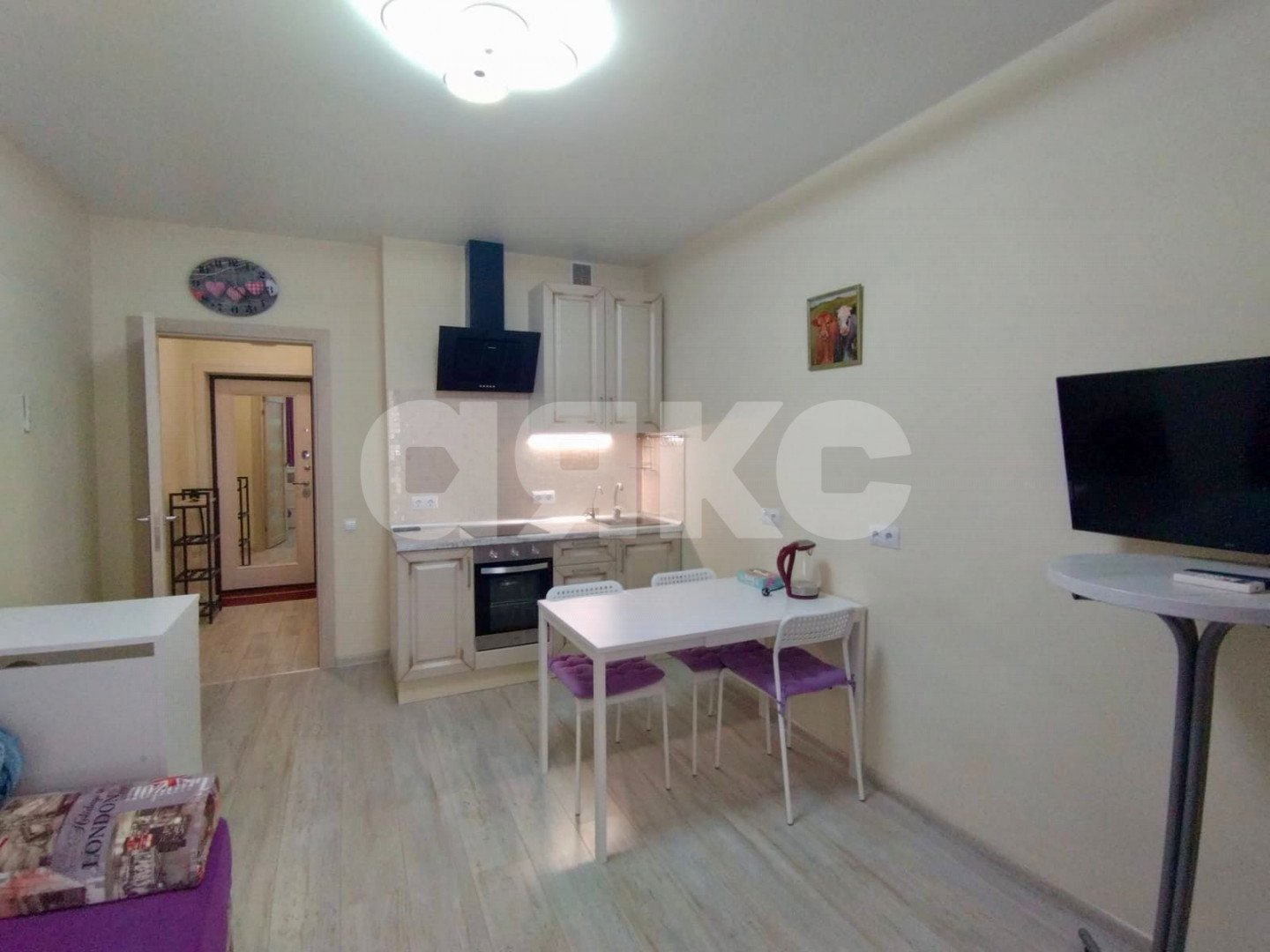 Фото №4: Студия 25 м² - Анапа, жилой комплекс Бельведер, ул. Таманская, 121к15