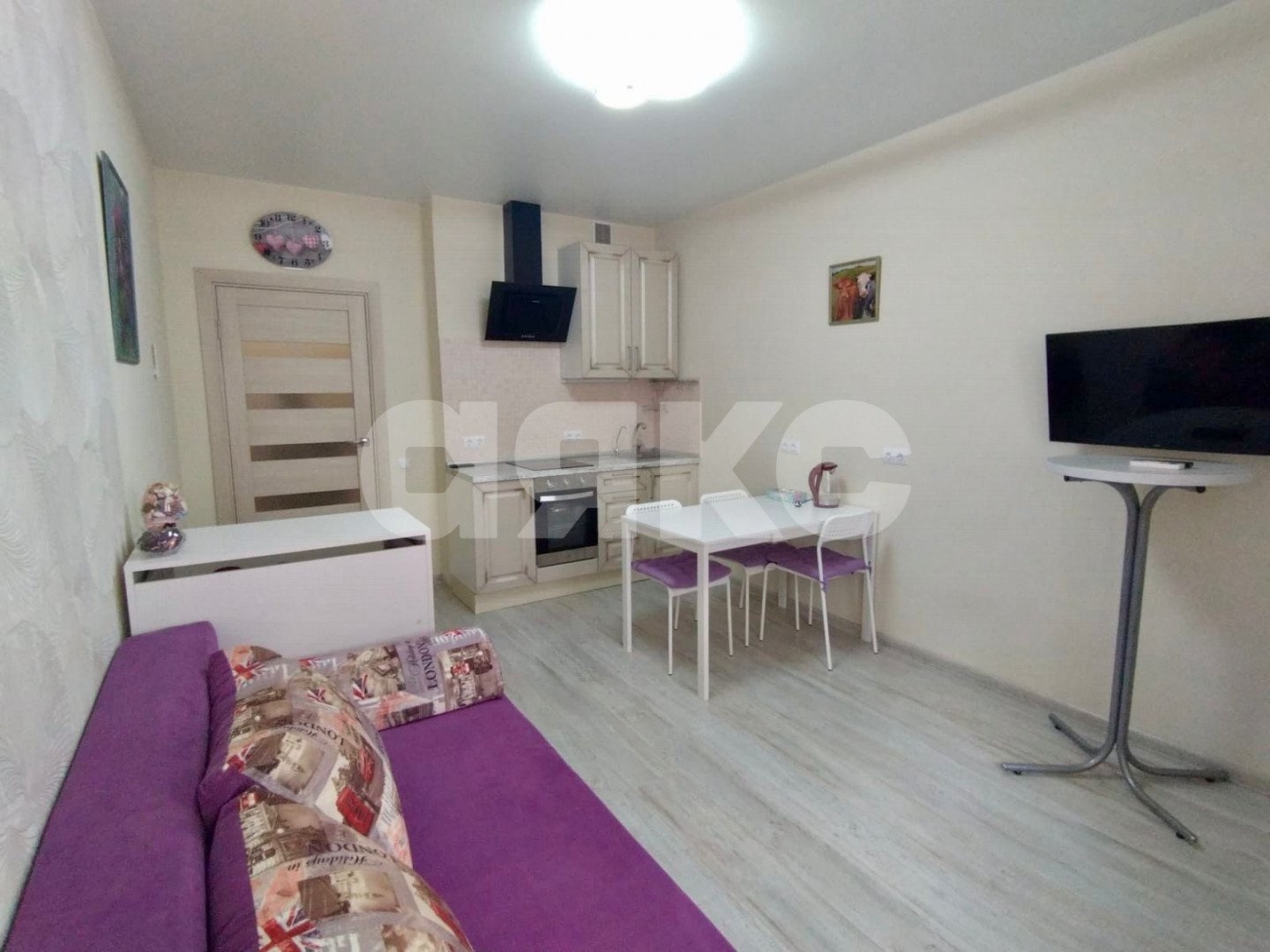 Фото №2: Студия 25 м² - Анапа, жилой комплекс Бельведер, ул. Таманская, 121к15