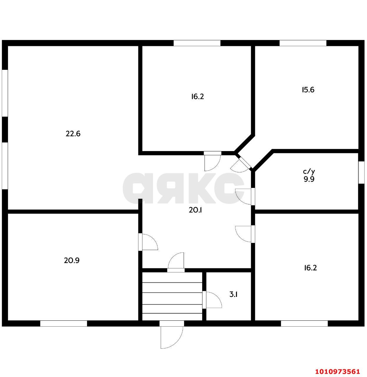 Фото №12: Дом 138 м² + 4.44 сот. - Краснодар, Западный внутригородской округ, мкр. Фестивальный, ул. Михаила Власова, 73