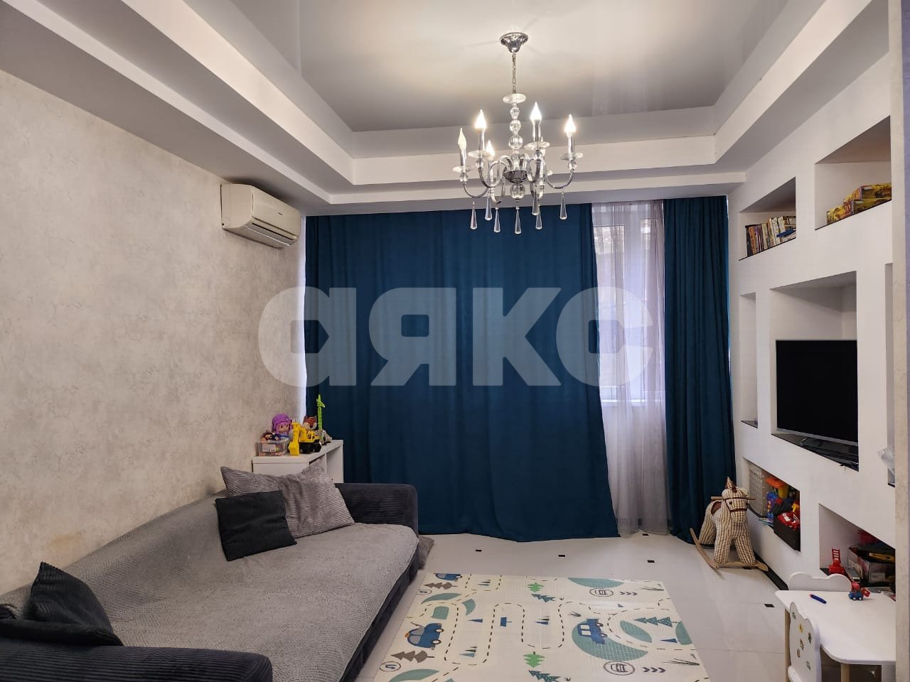 Фото №1: 2-комнатная квартира 75 м² - Сочи, Новый Сочи, пер. Рахманинова, 39/12