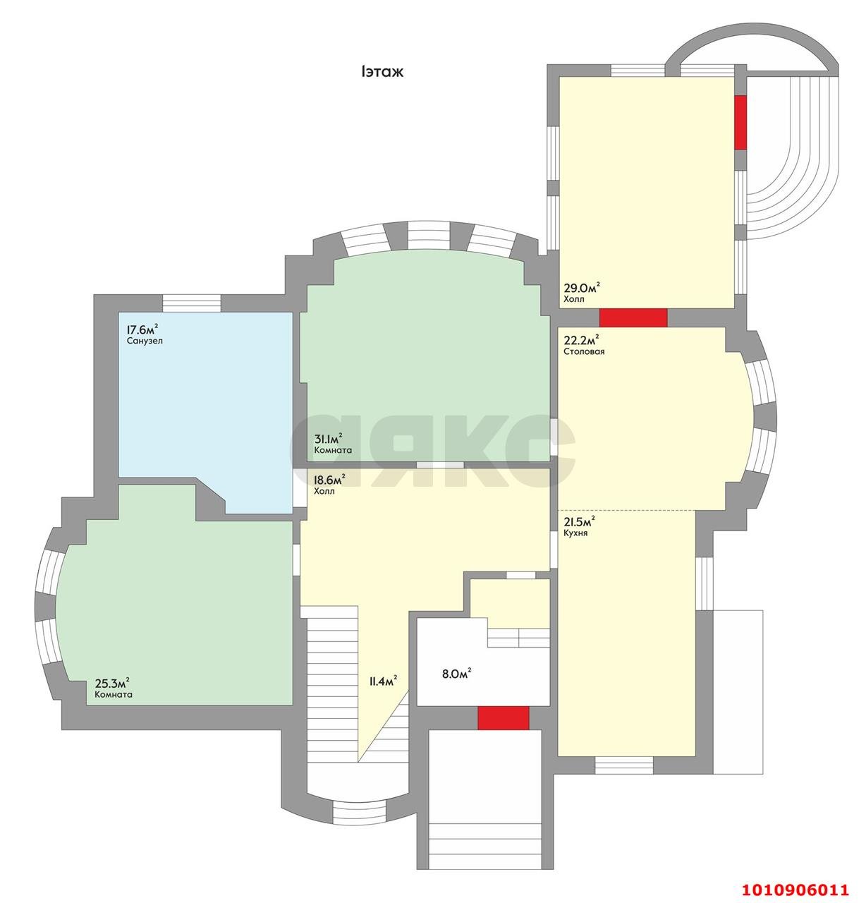 Фото №18: Дом 556 м² + 12 сот. - Краснодар, Прикубанский внутригородской округ, Фестивальный, мкр. Солнечный, ул. Архитектора Петина, 21