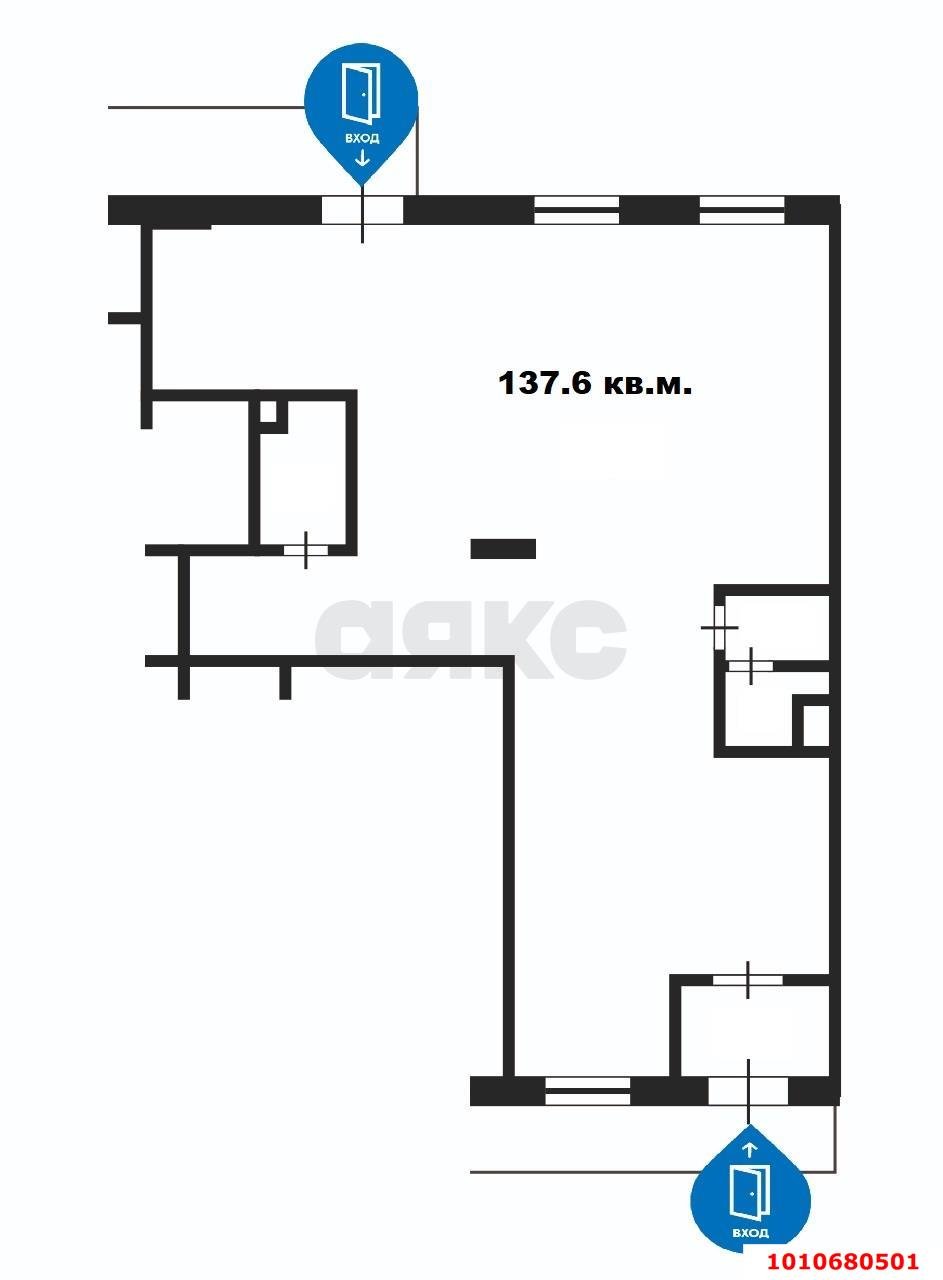 Фото №2: Коммерция 137 м² - Краснодар, Школьный, Прикубанский внутригородской округ, мкр. Круглик, ул. Школьная, 13/9