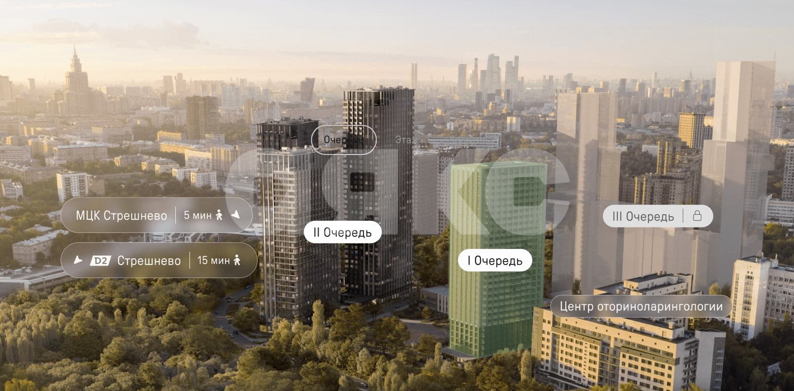 Фото №2: 1-комнатная квартира 41 м² - Москва, жилой комплекс Моментс, пр-д 3-й Красногорский, 5