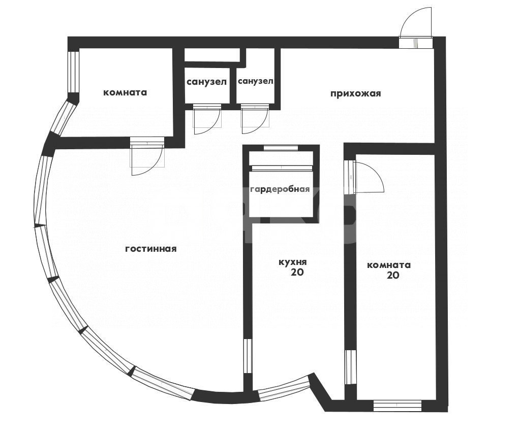 Фото №23: 3-комнатная квартира 151 м² - Геленджик, ул. Шмидта, 42