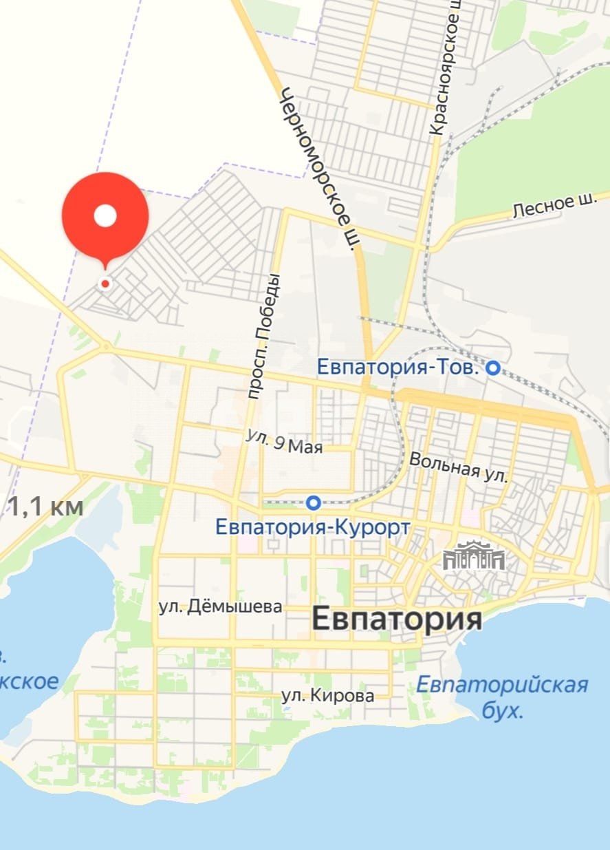 Фото №3: Земельный участок под ИЖС 6 сот. - Евпатория, Айсабай, ул. Алиме Абденановой
