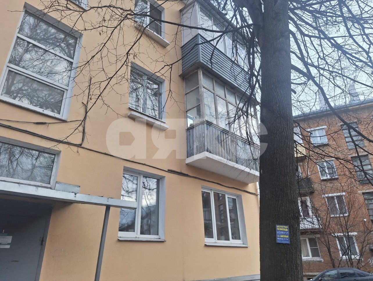 Фото №1: 1-комнатная квартира 31 м² - Тула, Пролетарский территориальный округ, ул. Кутузова, 158
