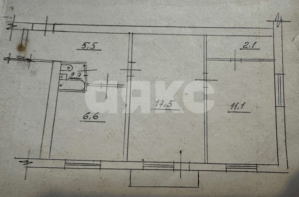 Фото №7: 2-комнатная квартира 45 м² - Симферополь, 501-й квартал, ул. Киевская, 117