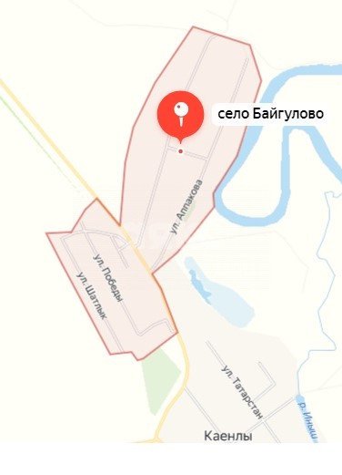 Фото №1: Земельный участок под ИЖС 15 сот. - Байгулово, ул. Шатлык, 44