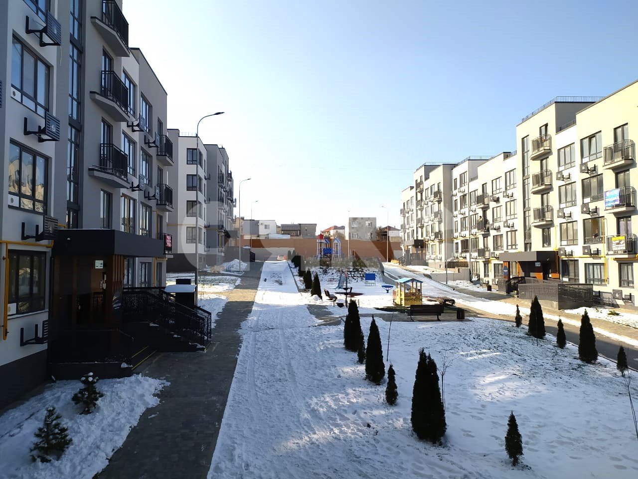 Фото №13: 1-комнатная квартира 45 м² - Мирное, жилой комплекс Бригантина, ул. Славы, 50к3