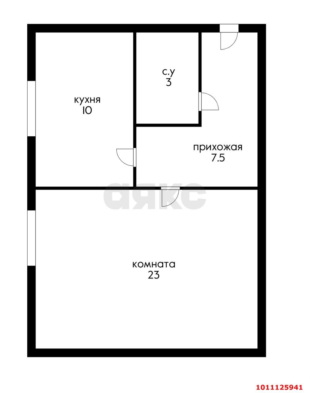 Фото №7: 1-комнатная квартира 45 м² - Краснодар, Центральный внутригородской округ, мкр. Покровка, ул. Садовая, 12