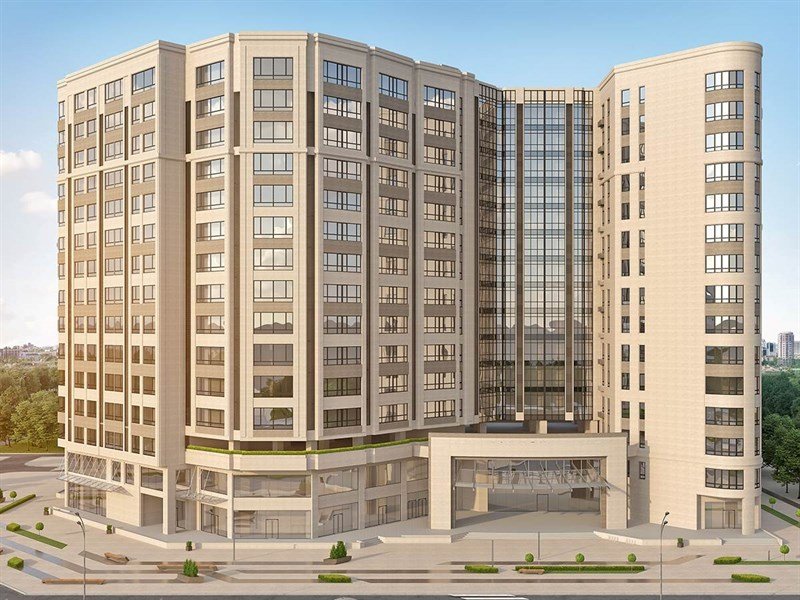 Фото №2: 1-комнатная квартира 67 м² - Краснодар, жилой комплекс Девелопмент Плаза, ул. имени 40-летия Победы, 33Г