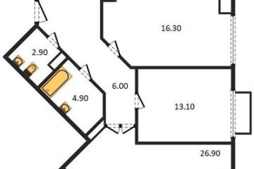Фото №1: 3-комнатная квартира 114 м² - Краснодар, мкр. жилой комплекс Девелопмент Плаза, ул. имени 40-летия Победы, 33Г