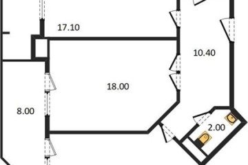 Фото №1: 2-комнатная квартира 82 м² - Краснодар, мкр. жилой комплекс Девелопмент Плаза, ул. имени 40-летия Победы, 33Г