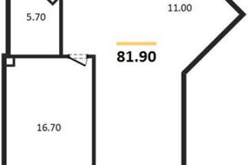 Фото №1: 1-комнатная квартира 81 м² - Краснодар, мкр. жилой комплекс Девелопмент Плаза, ул. имени 40-летия Победы, 33Г