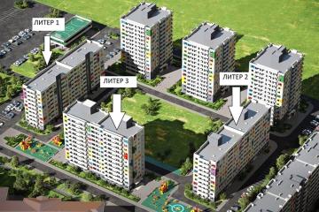 Фото №2: 3-комнатная квартира 80 м² - Краснодар, мкр. жилой комплекс Южане, ул. Даниила Смоляна, 65к1