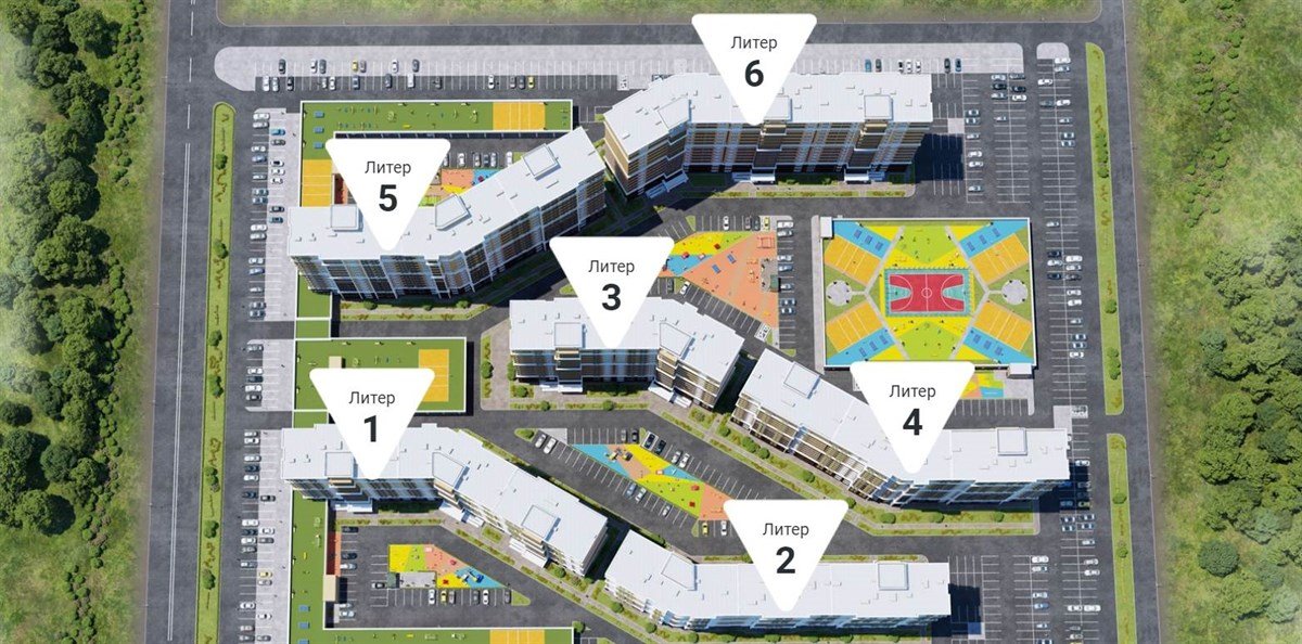 Фото №2: 1-комнатная квартира 37 м² - Краснодар, жилой комплекс Грани, ул. Западный Обход, 45к2