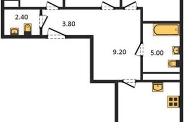 Фото №1: 3-комнатная квартира 81 м² - Краснодар, мкр. Прикубанский внутригородской округ, ул. Конгрессная, 41