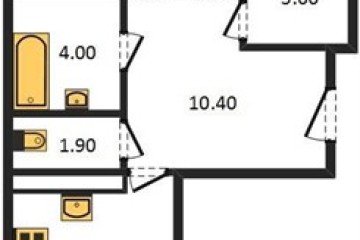 Фото №1: 2-комнатная квартира 65 м² - Краснодар, мкр. Прикубанский внутригородской округ, ул. Конгрессная, 41