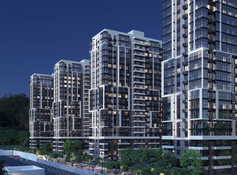 Фото №3: 3-комнатная квартира 75 м² - Краснодар, жилой комплекс Отражение, ул. Конгрессная, 41