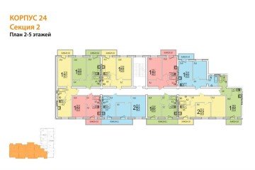 Фото №5: 1-комнатная квартира 34 м² - Новая Адыгея, мкр. жилой комплекс Дарград, ул. Тургеневское шоссе, 33/2к24
