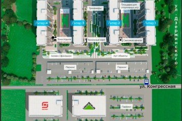 Фото №2: 2-комнатная квартира 64 м² - Краснодар, мкр. Прикубанский внутригородской округ, ул. Конгрессная, 41к1