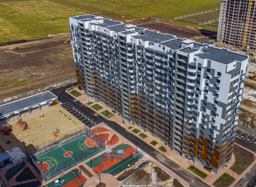 Фото №5: 1-комнатная квартира 44 м² - Краснодар, жилой комплекс Хорошая Погода, ул. Кирилла Россинского, 3/1