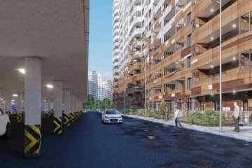 Фото №4: 1-комнатная квартира 41 м² - Краснодар, мкр. жилой комплекс Хорошая Погода, ул. Кирилла Россинского, 3/1к1