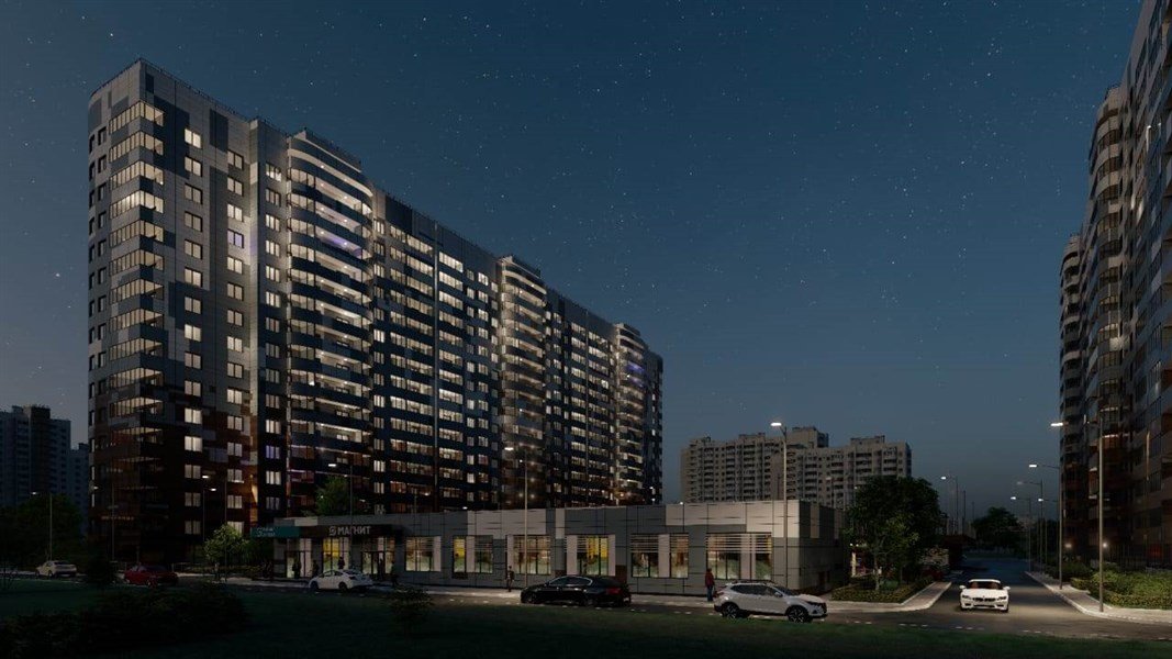 Фото №5: 1-комнатная квартира 44 м² - Краснодар, жилой комплекс Хорошая Погода, ул. Кирилла Россинского, 3/1к1