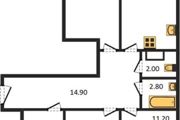 Фото №1: 3-комнатная квартира 78 м² - Краснодар, мкр. жилой комплекс Самолёт-4, ул. Ивана Беличенко, 95к1