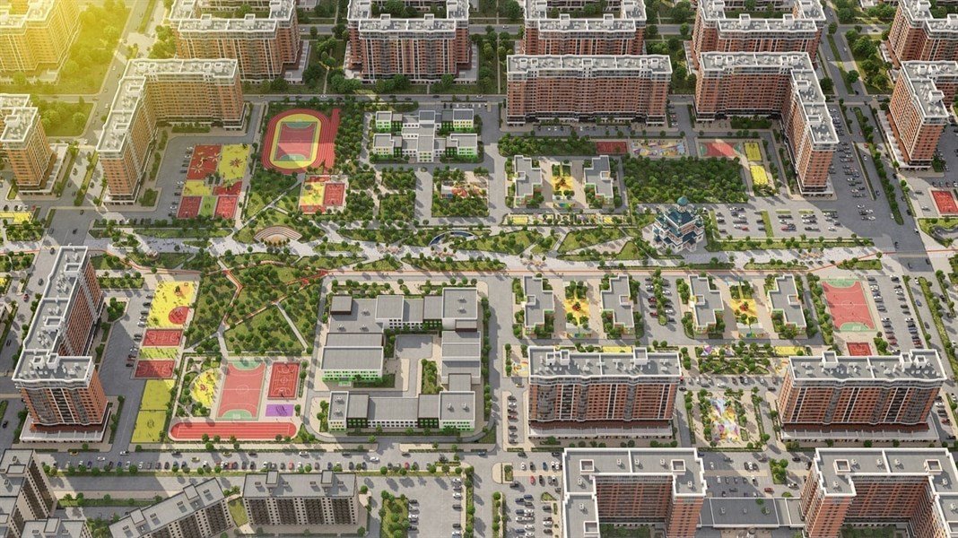 Фото №5: 2-комнатная квартира 66 м² - Краснодар, Прикубанский внутригородской округ, мкр. жилой комплекс Самолёт-4, ул. Ивана Беличенко, 95