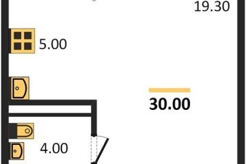 Фото №1: Студия 30 м² - Краснодар, мкр. Прикубанский внутригородской округ, ул. им. Мурата Ахеджака, 12к1