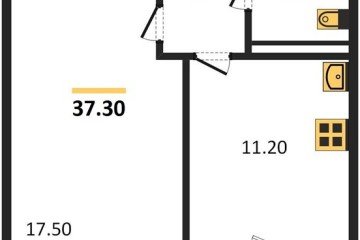 Фото №1: 1-комнатная квартира 37 м² - Краснодар, мкр. Прикубанский внутригородской округ, ул. им. Мурата Ахеджака, 12к1