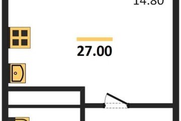 Фото №1: Студия 26 м² - Краснодар, мкр. жилой комплекс Все Свои, ул. Колхозная, 5/2